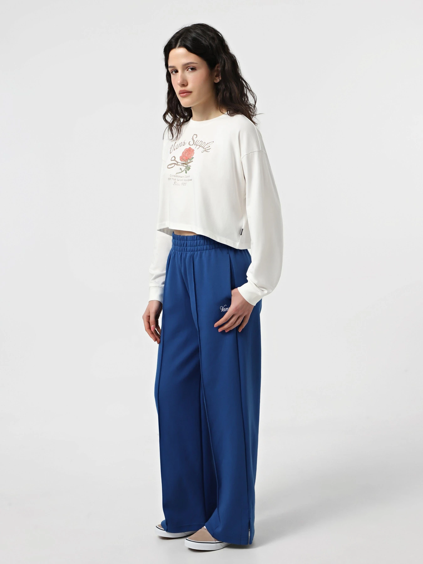 Худі та світшоти Vans Supply Boutique LS Relax Crop модель VN000MDCFS81 Фото