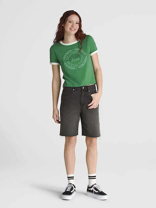 Бавовняні Жіночі Джинсові шорти Vans Sierelle Cut-Off Shorts фото 2