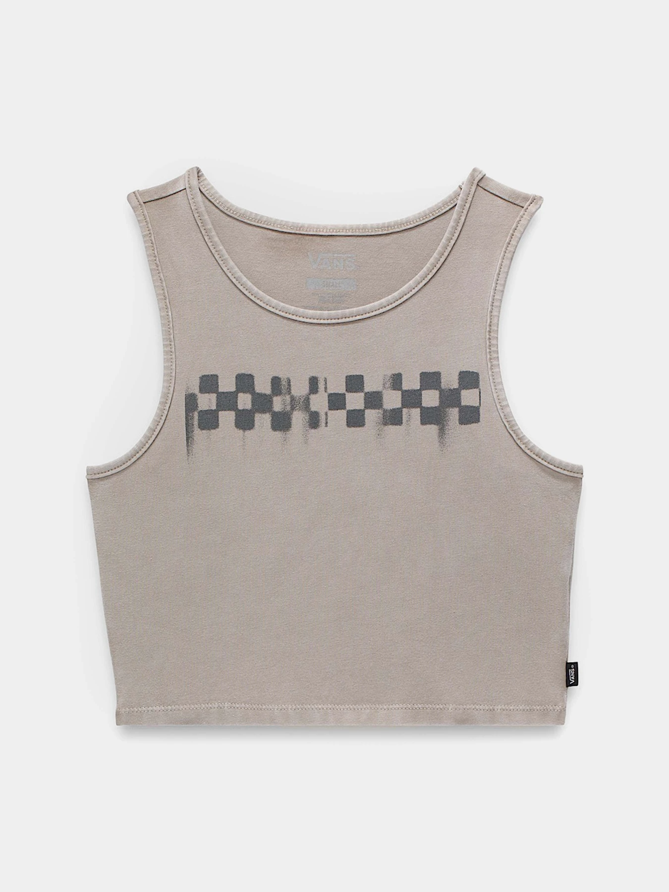 Футболки и поло Vans Check Wash Fitted Crop Tank модель VN000MC0ZUJ1 Фото