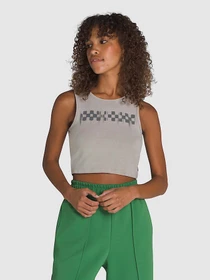 Футболки і поло Vans Check Wash Fitted Crop Tank модель VN000MC0ZUJ1 Фото