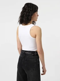 Футболки і поло Vans Check Wash Fitted Crop Tank модель VN000MC0WHT1 Фото