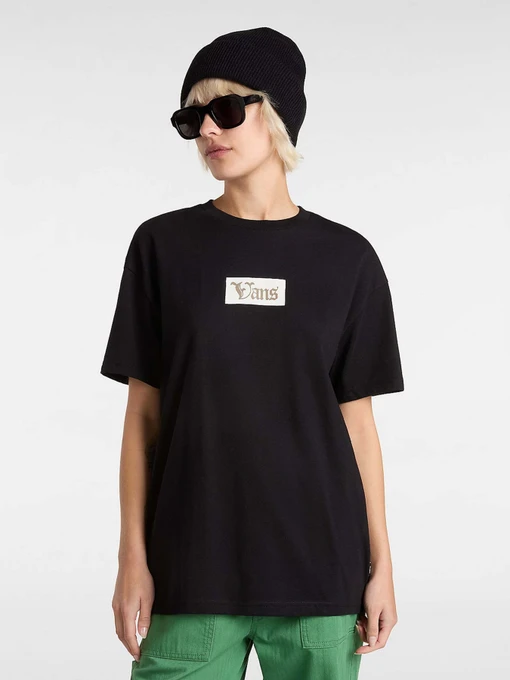 Футболки и поло Vans Garden Oversized модель VN000MCGBLK1 Фото