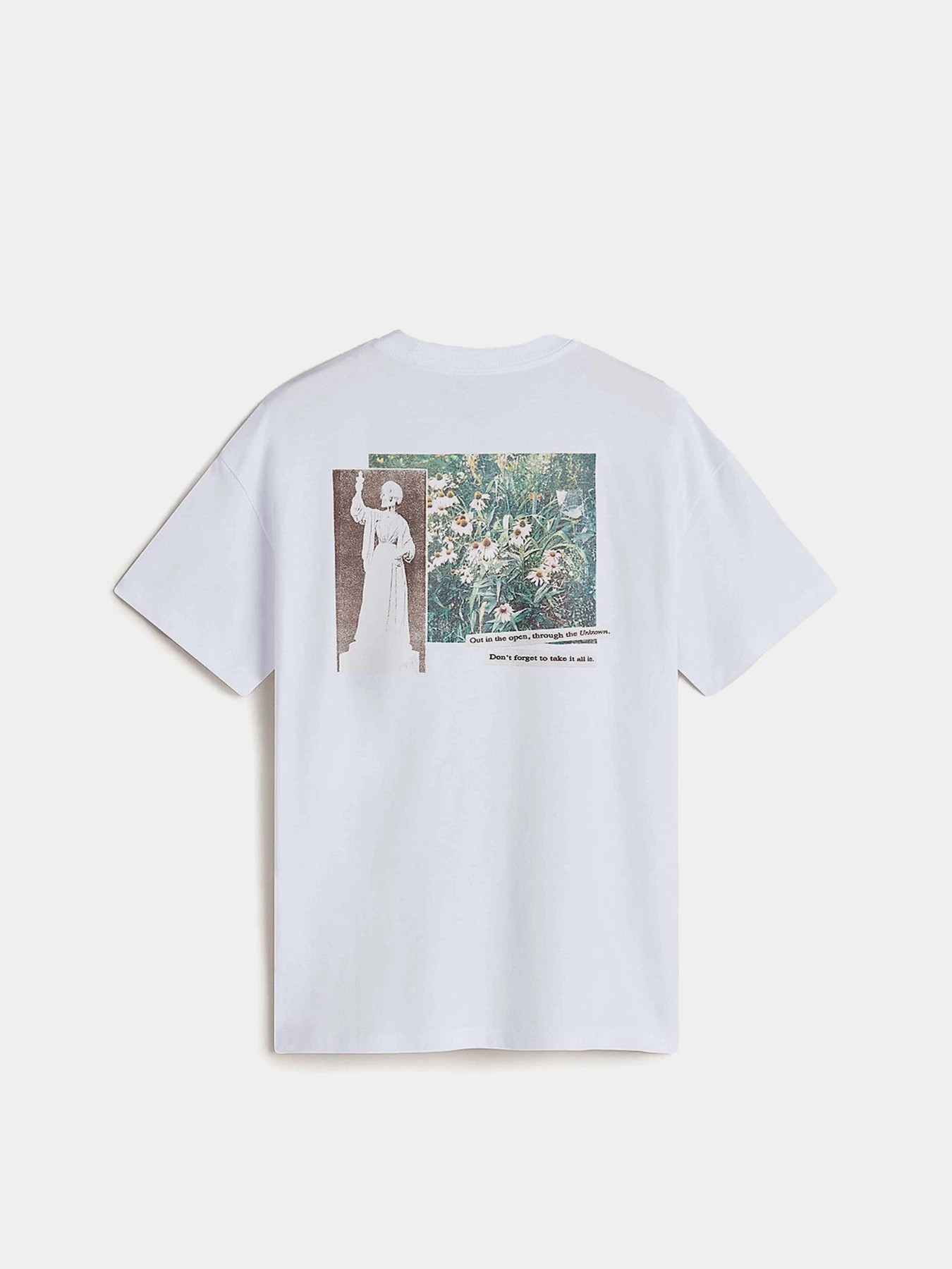 Футболки и поло Vans Garden Oversized модель VN000MCGWHT1 Футболки и поло Vans Garden Oversized модель VN000MCGWHT1 Фото