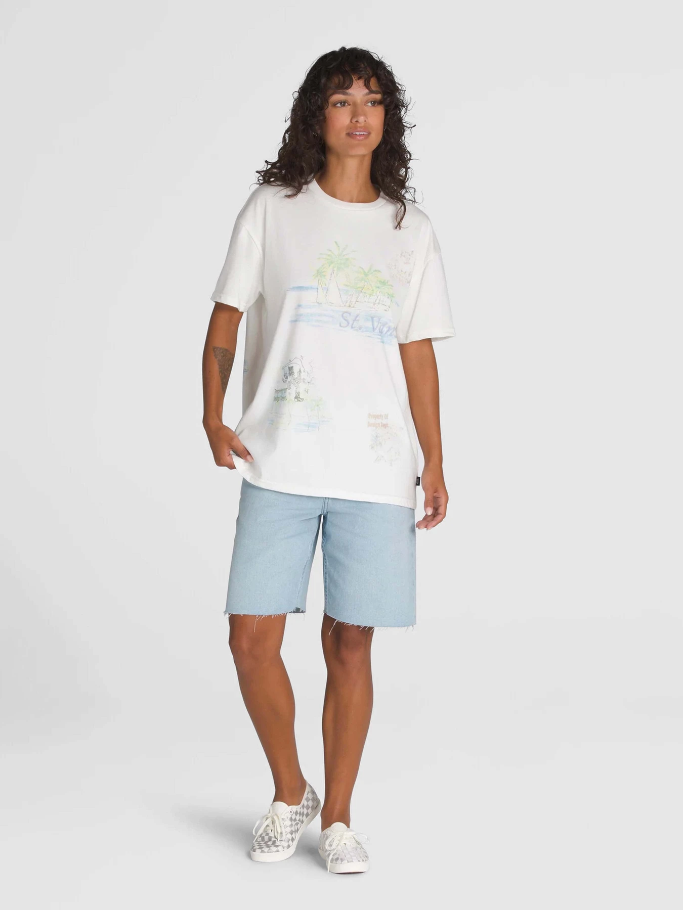 Футболки і поло Vans St. Vans Oversized SS модель VN000MCZFS81 Футболки і поло Vans St. Vans Oversized SS модель VN000MCZFS81 Фото