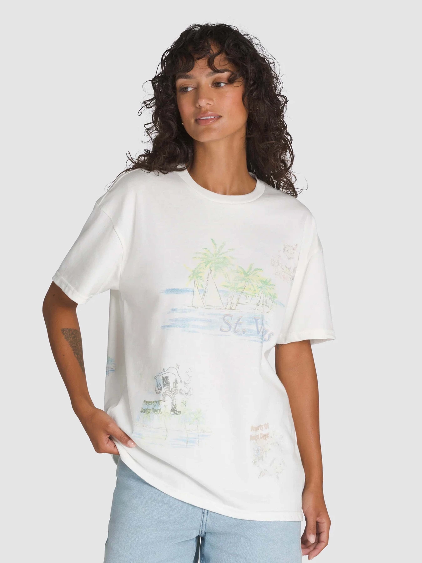 Футболки і поло Vans St. Vans Oversized SS модель VN000MCZFS81 Футболки і поло Vans St. Vans Oversized SS модель VN000MCZFS81 Фото