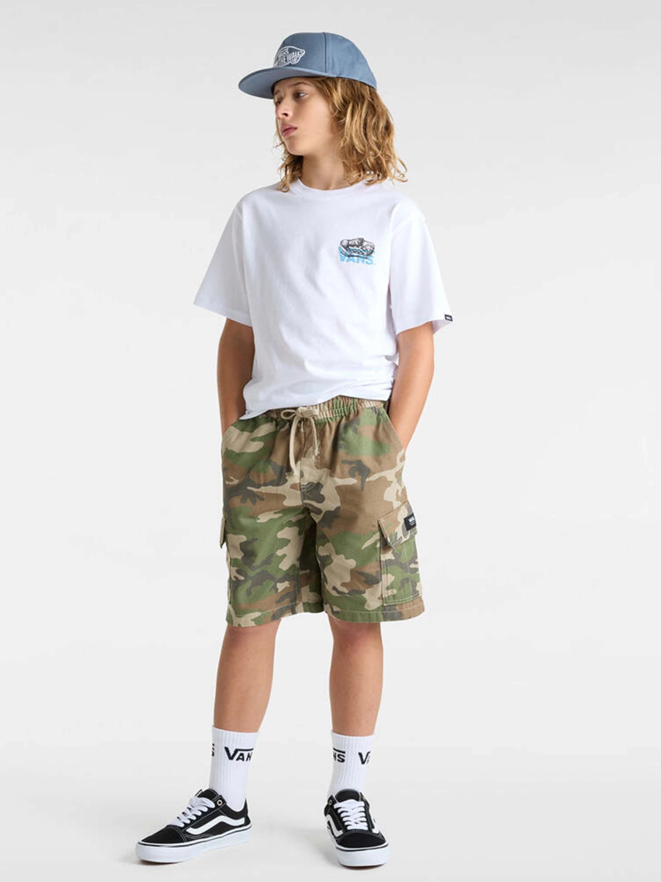 Футболки і поло Vans Old Skool модель VN000MKUWHT1 Футболки і поло Vans Old Skool модель VN000MKUWHT1 Фото