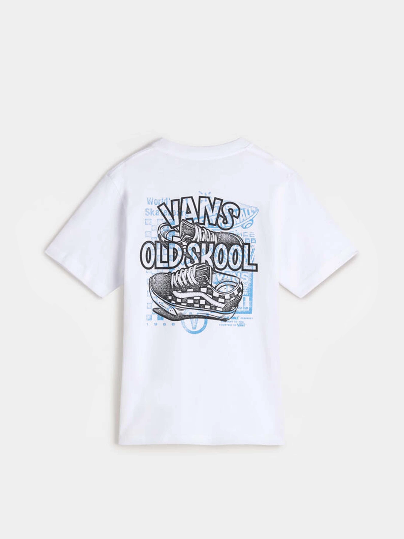 Футболки і поло Vans Old Skool модель VN000MKUWHT1 Футболки і поло Vans Old Skool модель VN000MKUWHT1 Фото