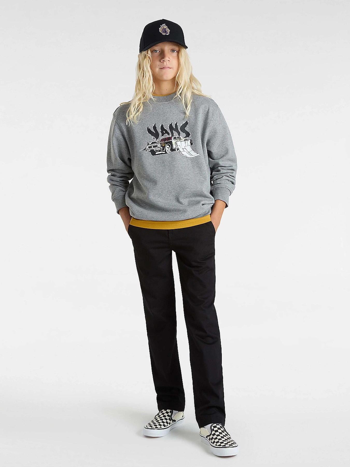 Худі та світшоти Vans Copout Loose Crew модель VN000MJ302F1 Фото