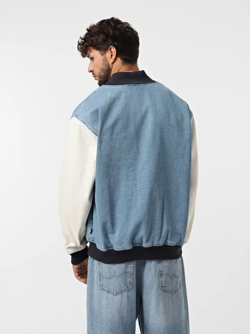Бавовняний Чоловічий Бомбер Vans Denim Baseball фото 3