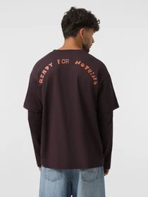 Худи и свитшоты Vans For Nothing Twoffer модель VN000RG5EMS1 Фото