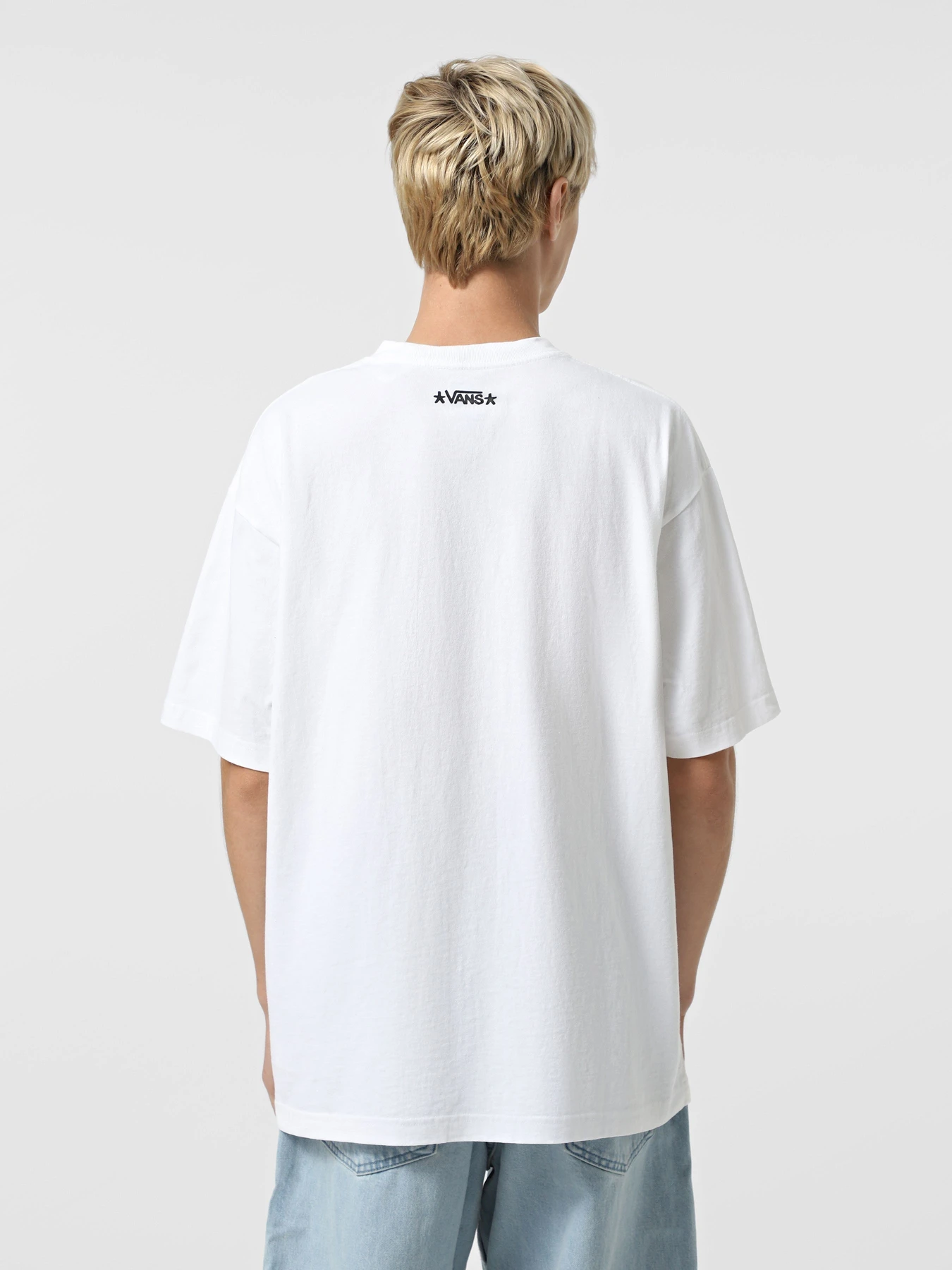 Футболки и поло Vans Skate Atiba Haze Curb Crew модель VN000QJPWHT1 Фото