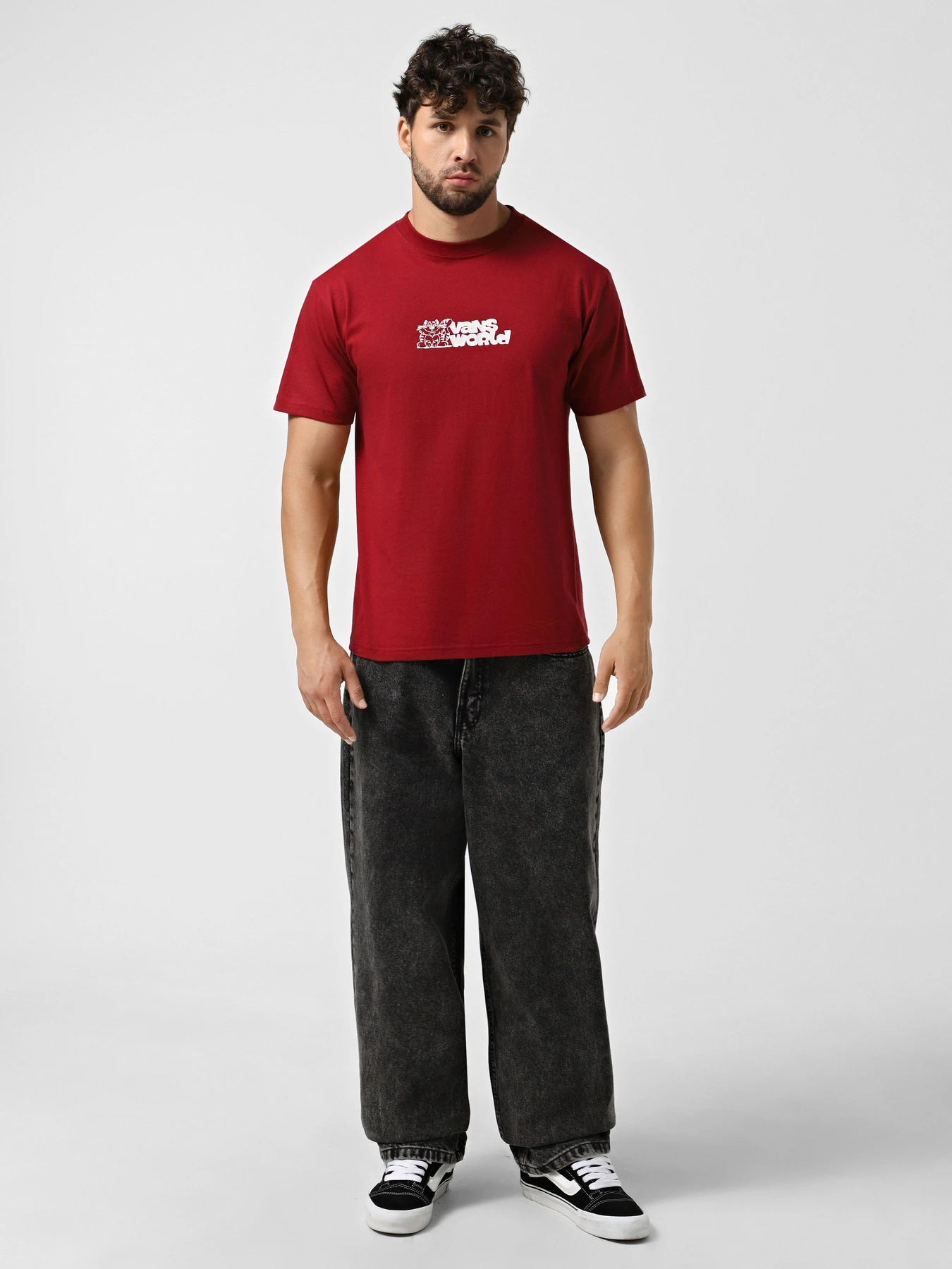 Футболки и поло Vans World модель VN000PBSBRD1 Футболки и поло Vans World модель VN000PBSBRD1 Фото
