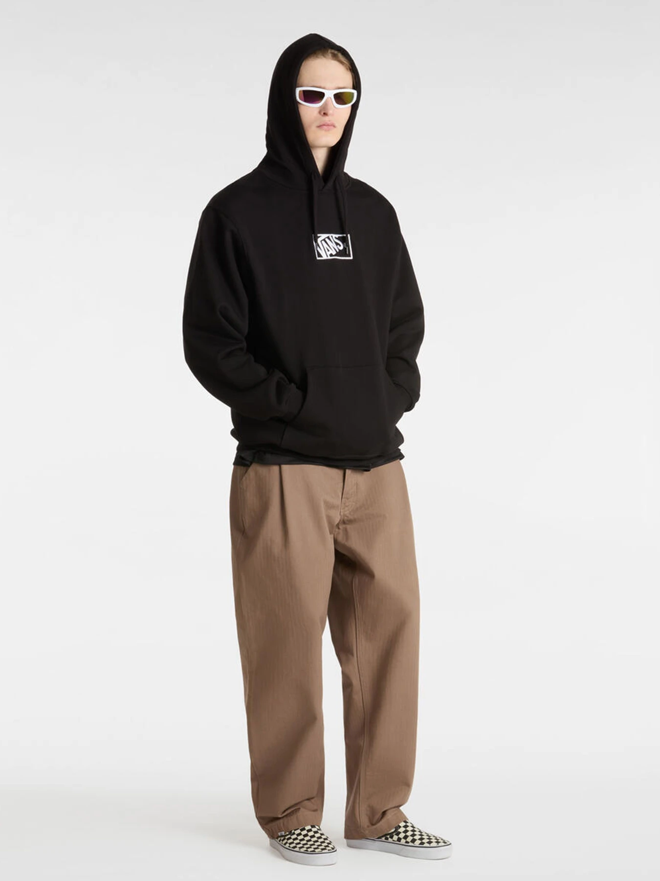 Худи и свитшоты Vans Blocked Box модель VN000RARBLK1 Фото