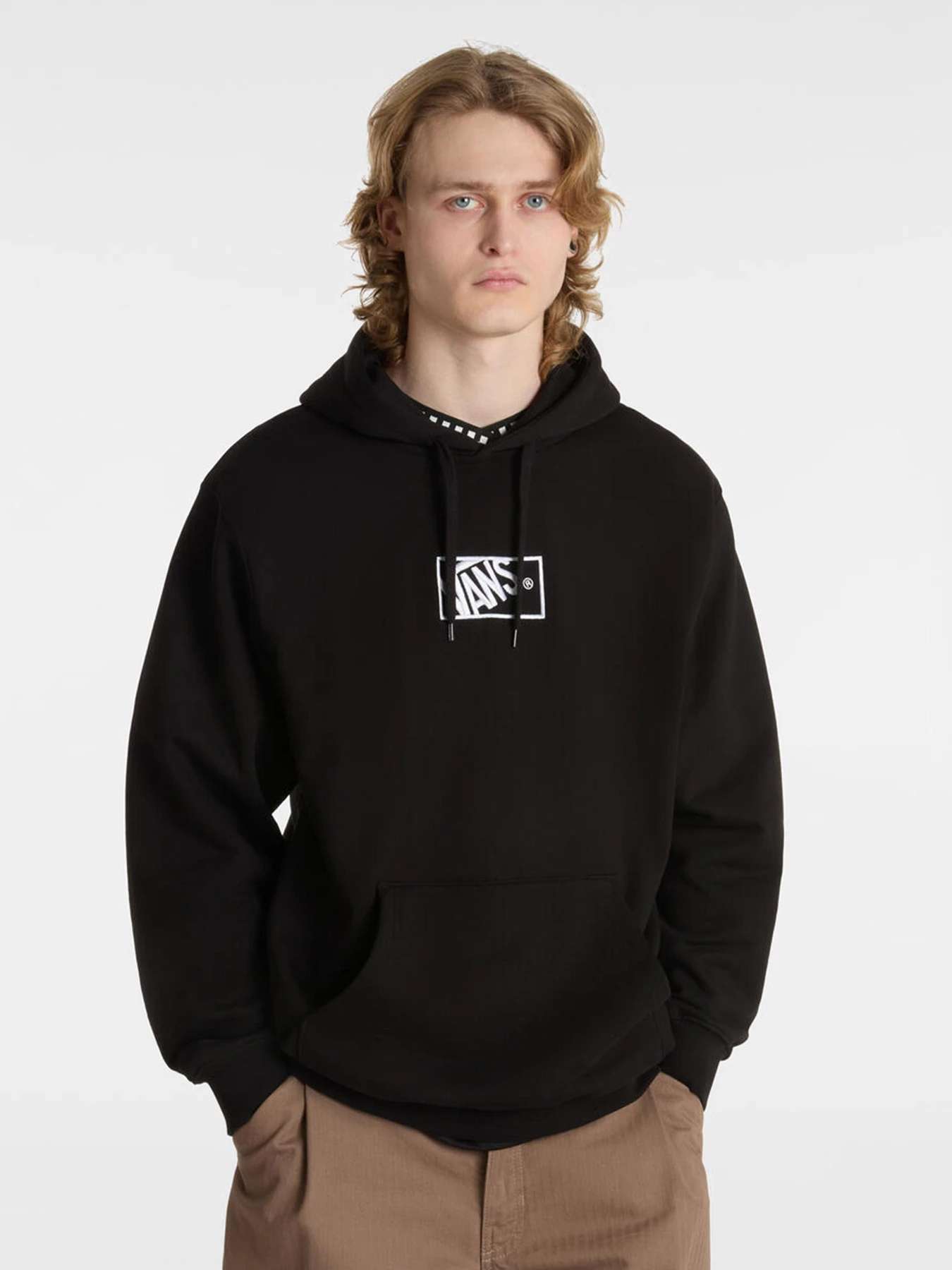 Худи и свитшоты Vans Blocked Box модель VN000RARBLK1 Фото