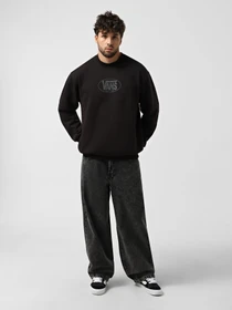 Худи и свитшоты Vans Classic Oval Crew модель VN000P8HBLK1 Фото