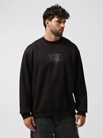 Худи и свитшоты Vans Classic Oval Crew модель VN000P8HBLK1 Фото