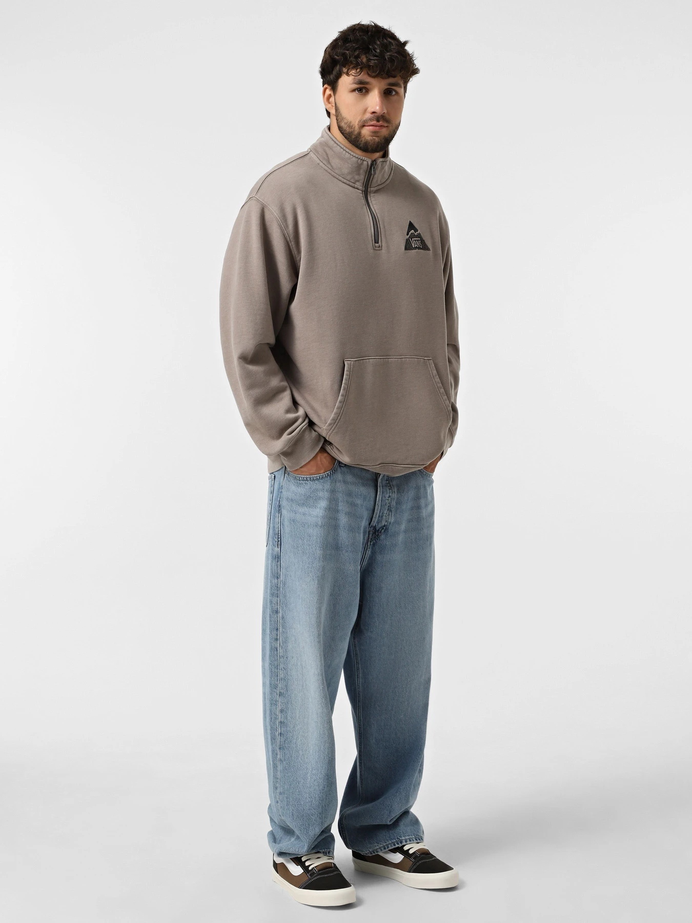 Худи и свитшоты Vans MTE Peak Quarter Zip модель VN000RJYPWT1 Худи и свитшоты Vans MTE Peak Quarter Zip модель VN000RJYPWT1 Фото