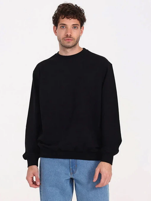 Худі та світшоти Vans Scripted Vans Crew модель VN000PA6BLK1 Фото
