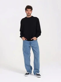 Худі та світшоти Vans Scripted Vans Crew модель VN000PA6BLK1 Фото