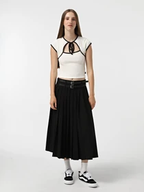 Футболки и поло Vans Kari Tie Neck Top модель VN000R3UU201 Фото