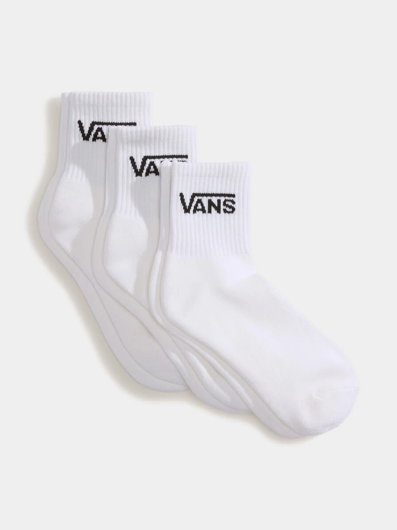 Носки и гольфы Vans Classic 3-Pack модель VN000QBWWHT1 Носки и гольфы Vans Classic 3-Pack модель VN000QBWWHT1 Фото