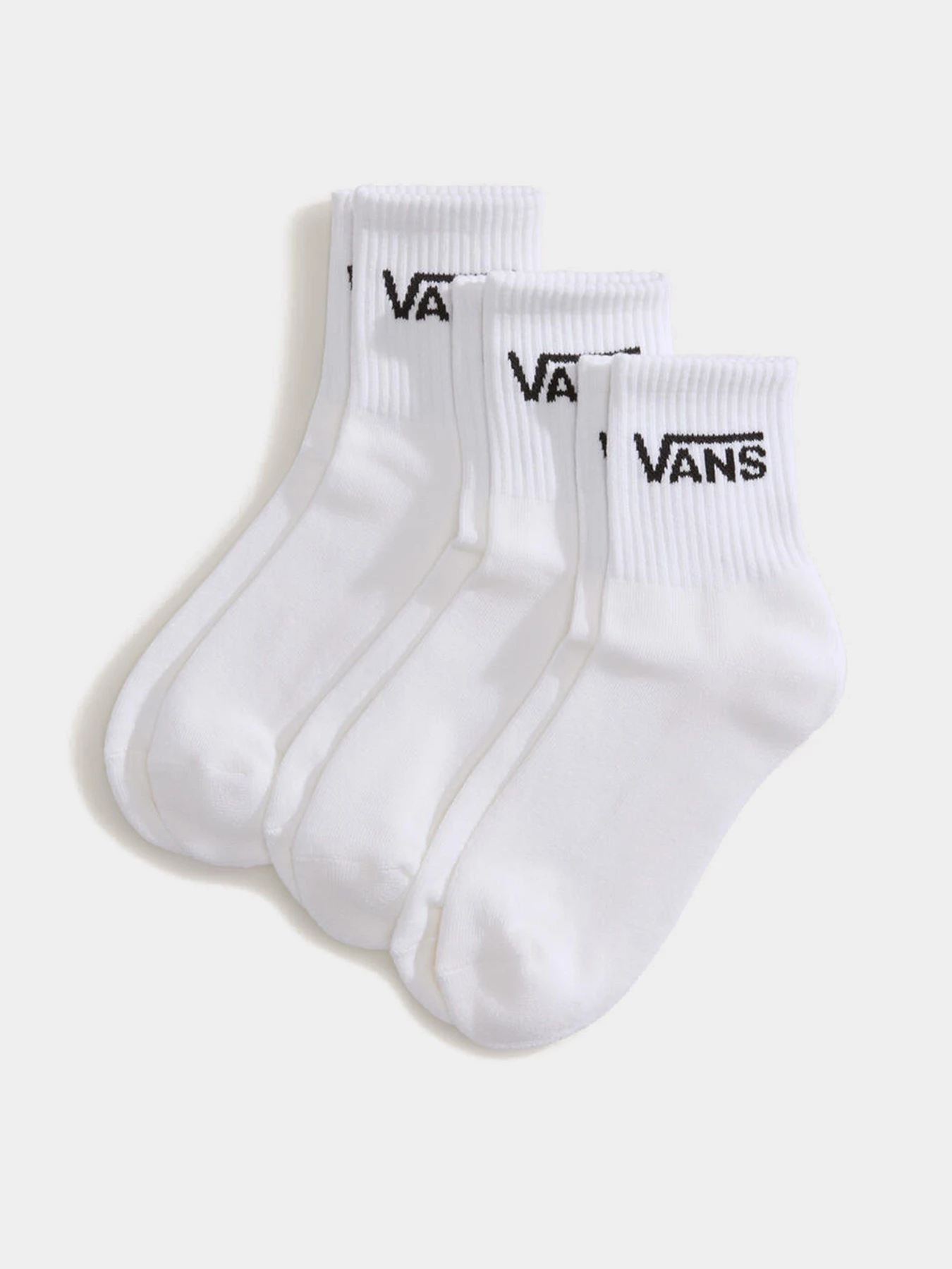 Носки и гольфы Vans Classic 3-Pack модель VN000QBWWHT1 Носки и гольфы Vans Classic 3-Pack модель VN000QBWWHT1 Фото