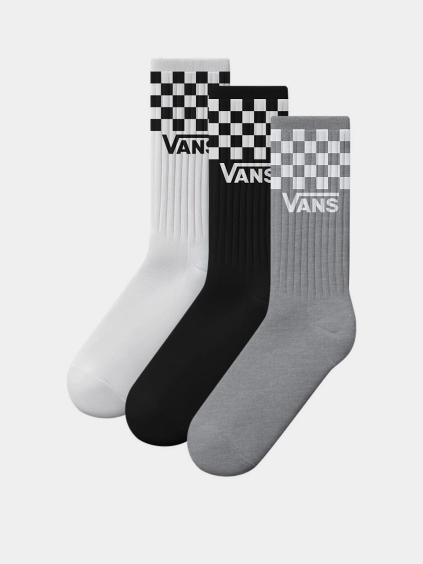 Носки и гольфы Vans Classic Checkerboard 3-Pack модель VN000QBUY281 Фото
