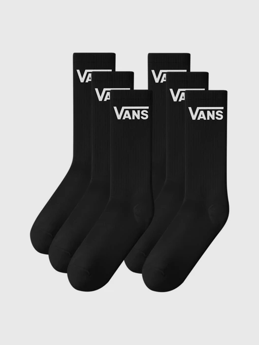 Vans Classic 6-Pack Набір шкарпеток колір чорний