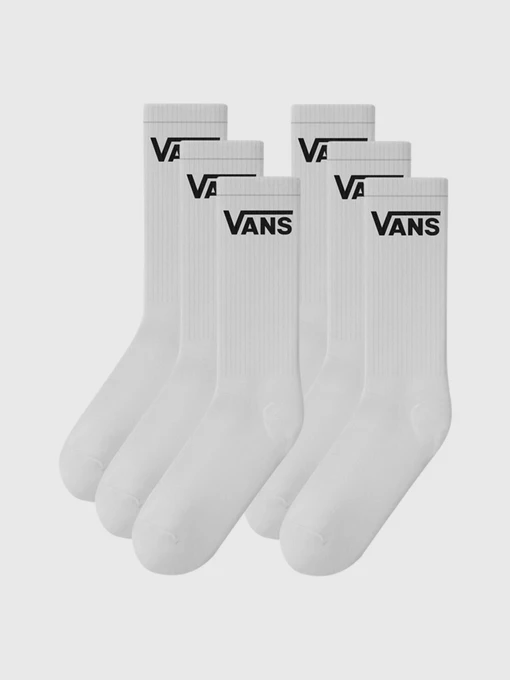 Vans Classic 6-Pack Набір шкарпеток колір білий