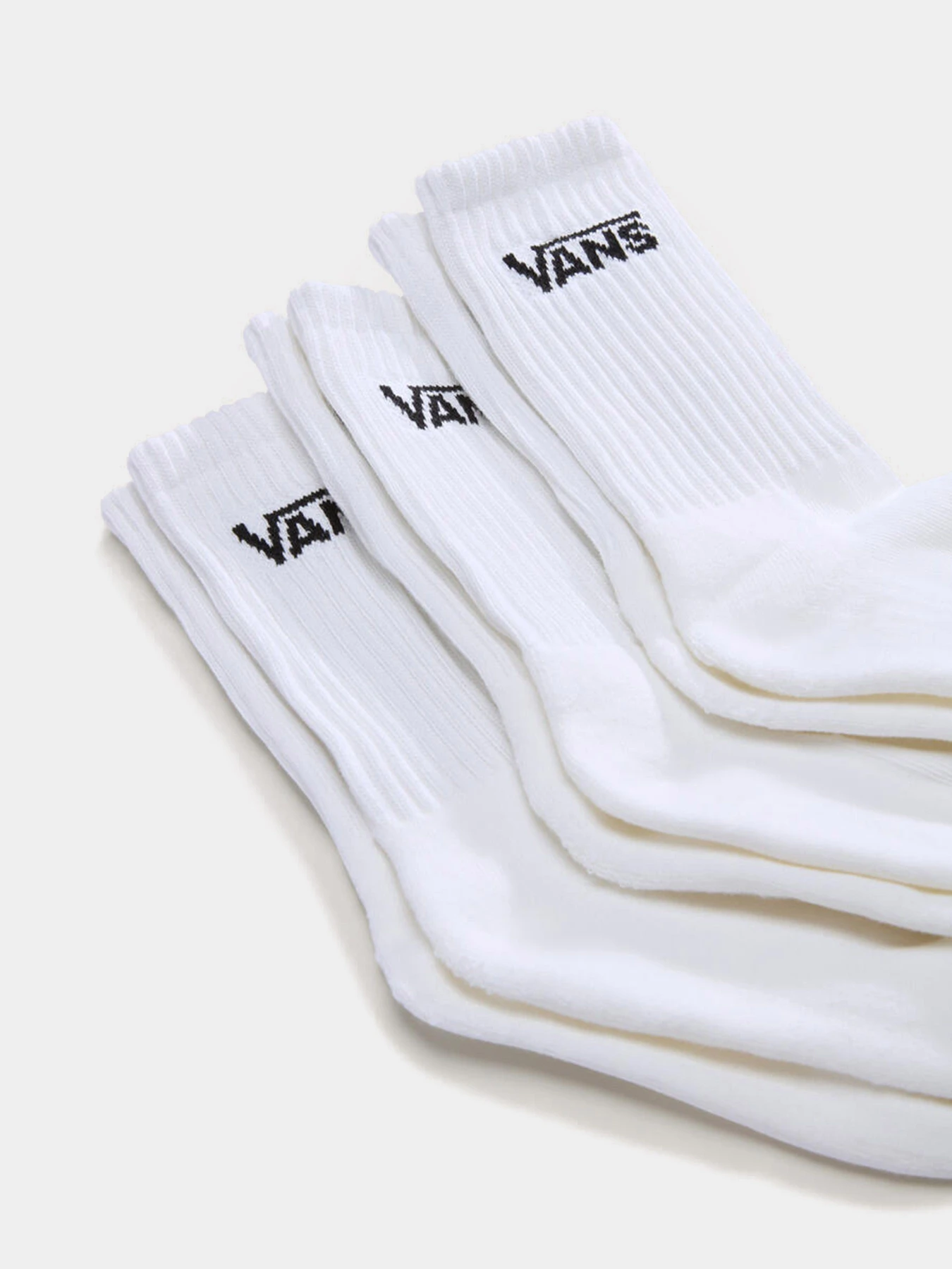 Носки и гольфы Vans Classic 3-Pack модель VN000Q1PWHT1 Носки и гольфы Vans Classic 3-Pack модель VN000Q1PWHT1 Фото