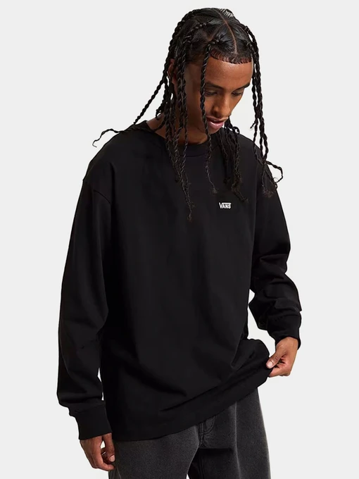 Худі та світшоти Vans LEFT CHEST II LOOSE LS модель VN000P1SBLK1 Фото