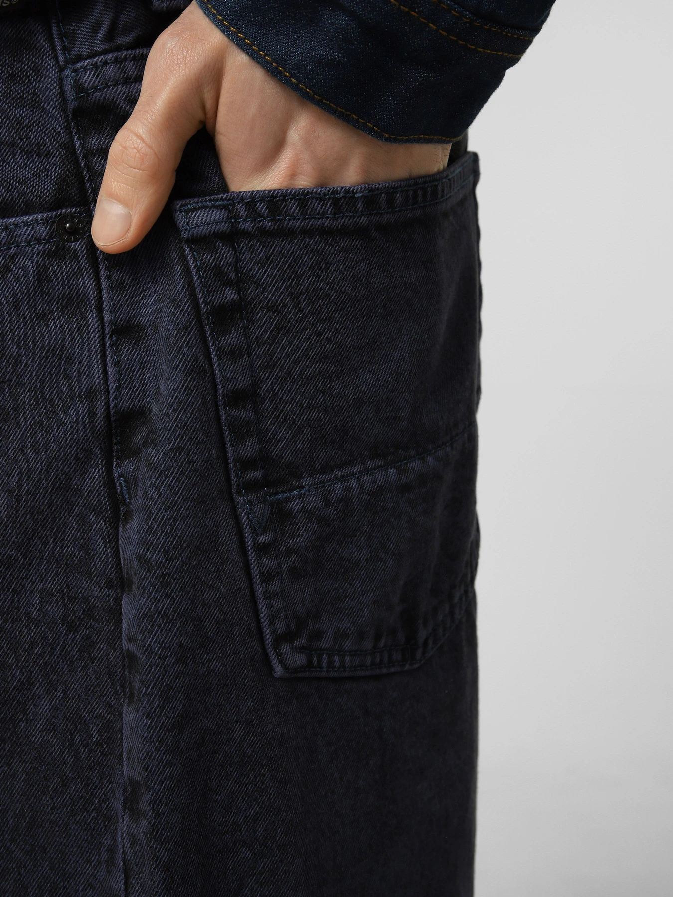 Джинсы Vans CHECK-5 BAGGY ACID OVERDYED DE модель VN000T41FOB1 Фото