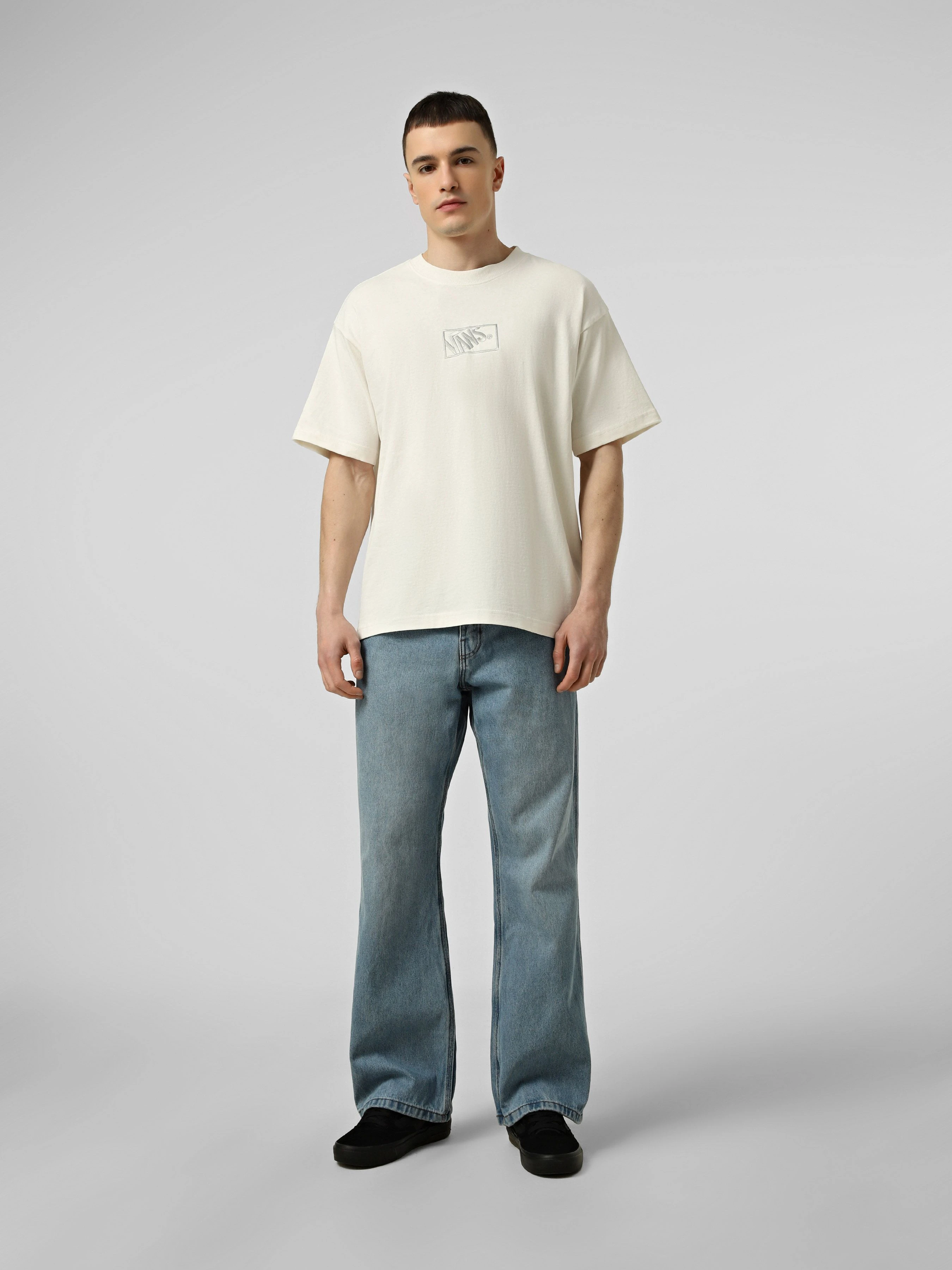 Бавовняні Чоловічі Джинси кльош Vans SKATE LOOSE BOOTCUT DENIM фото 2