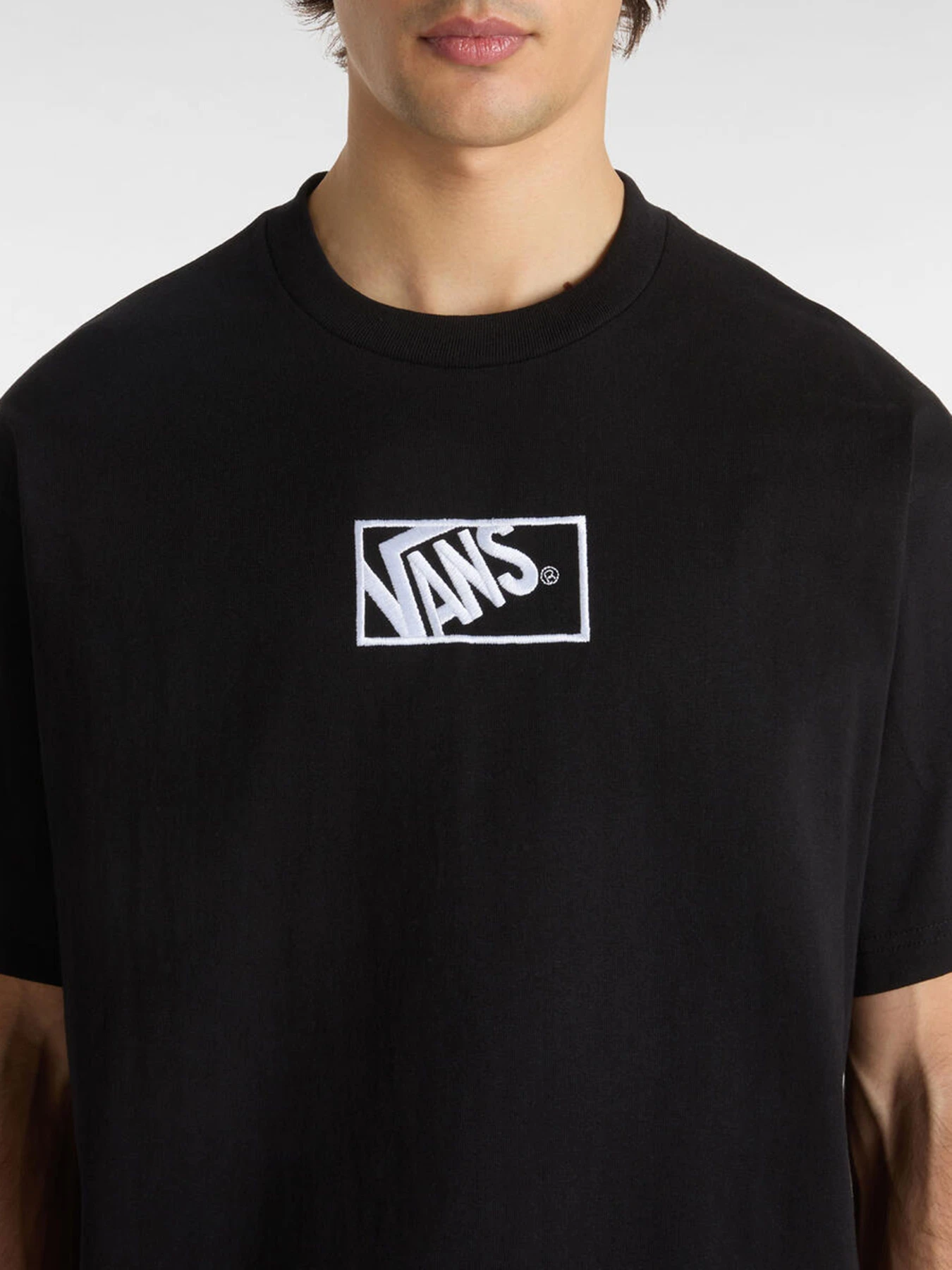 Футболки і поло Vans BLOCKED BOX LOOSE SS модель VN000RAPBLK1 Футболки і поло Vans BLOCKED BOX LOOSE SS модель VN000RAPBLK1 Фото