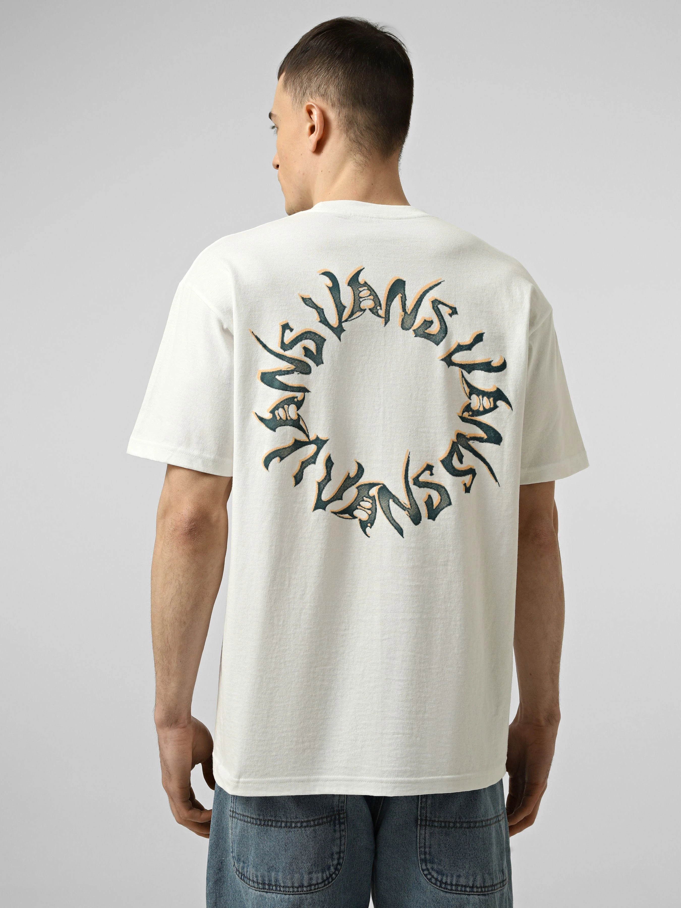 Бавовняна Чоловіча Футболка Vans WILD CIRCLE SS TEE фото 3