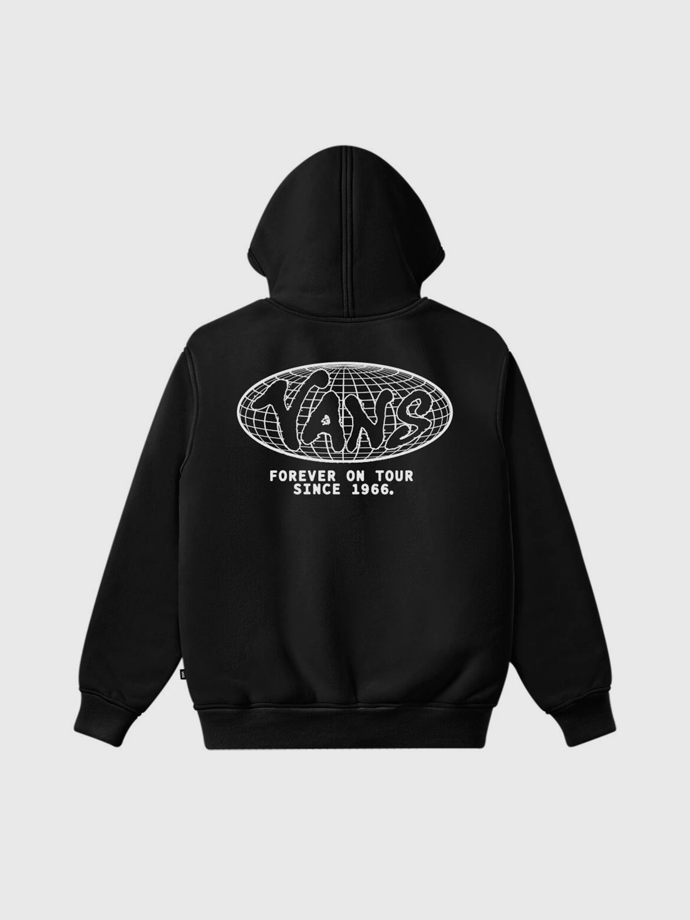 Худи и свитшоты Vans WORLD TOUR LOOSE FZ модель VN000W4BBLK1 Худи и свитшоты Vans WORLD TOUR LOOSE FZ модель VN000W4BBLK1 Фото
