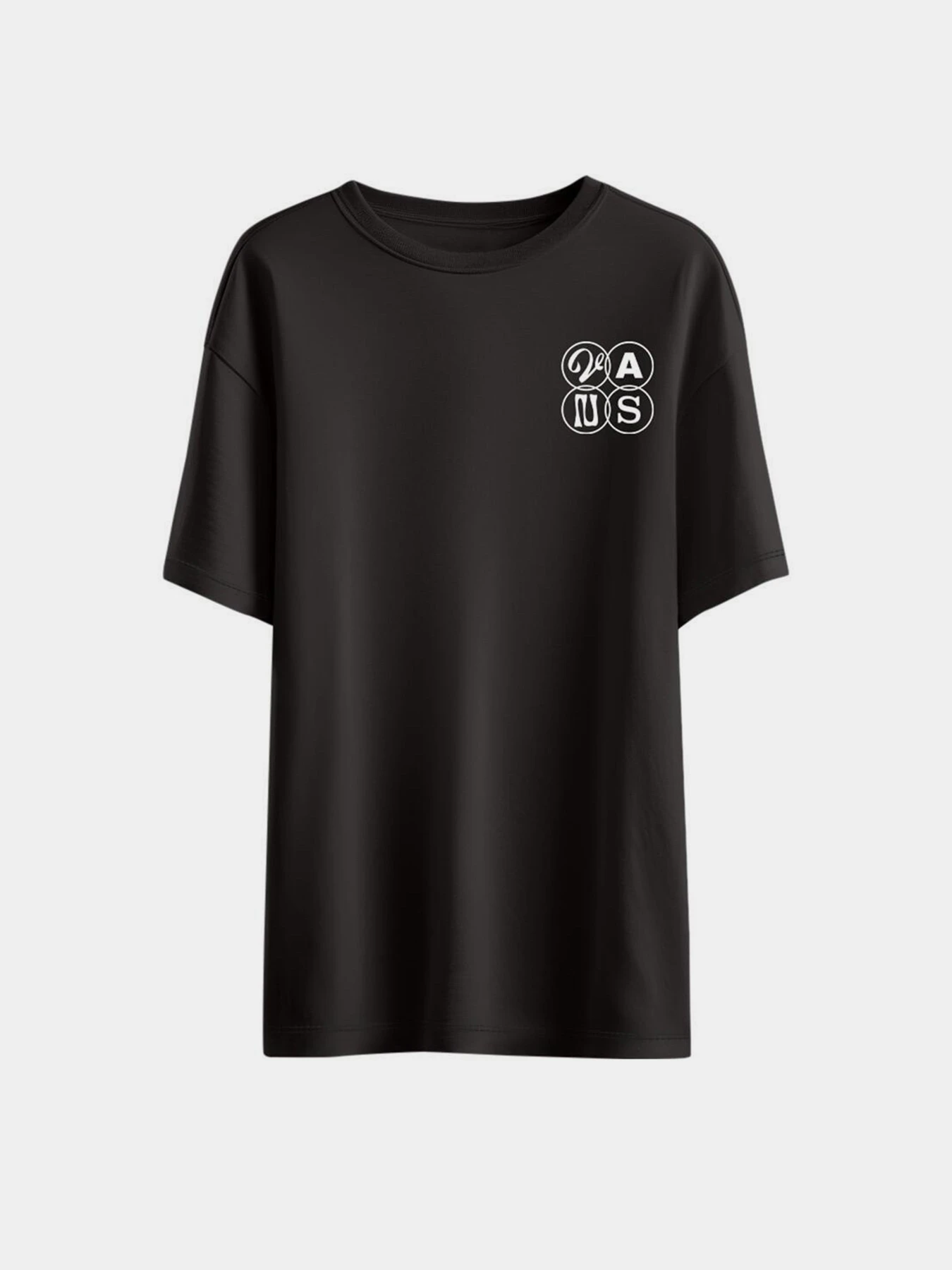 Футболки и поло Vans ELLIPSE OS TEE модель VN000XECBLK1 Фото