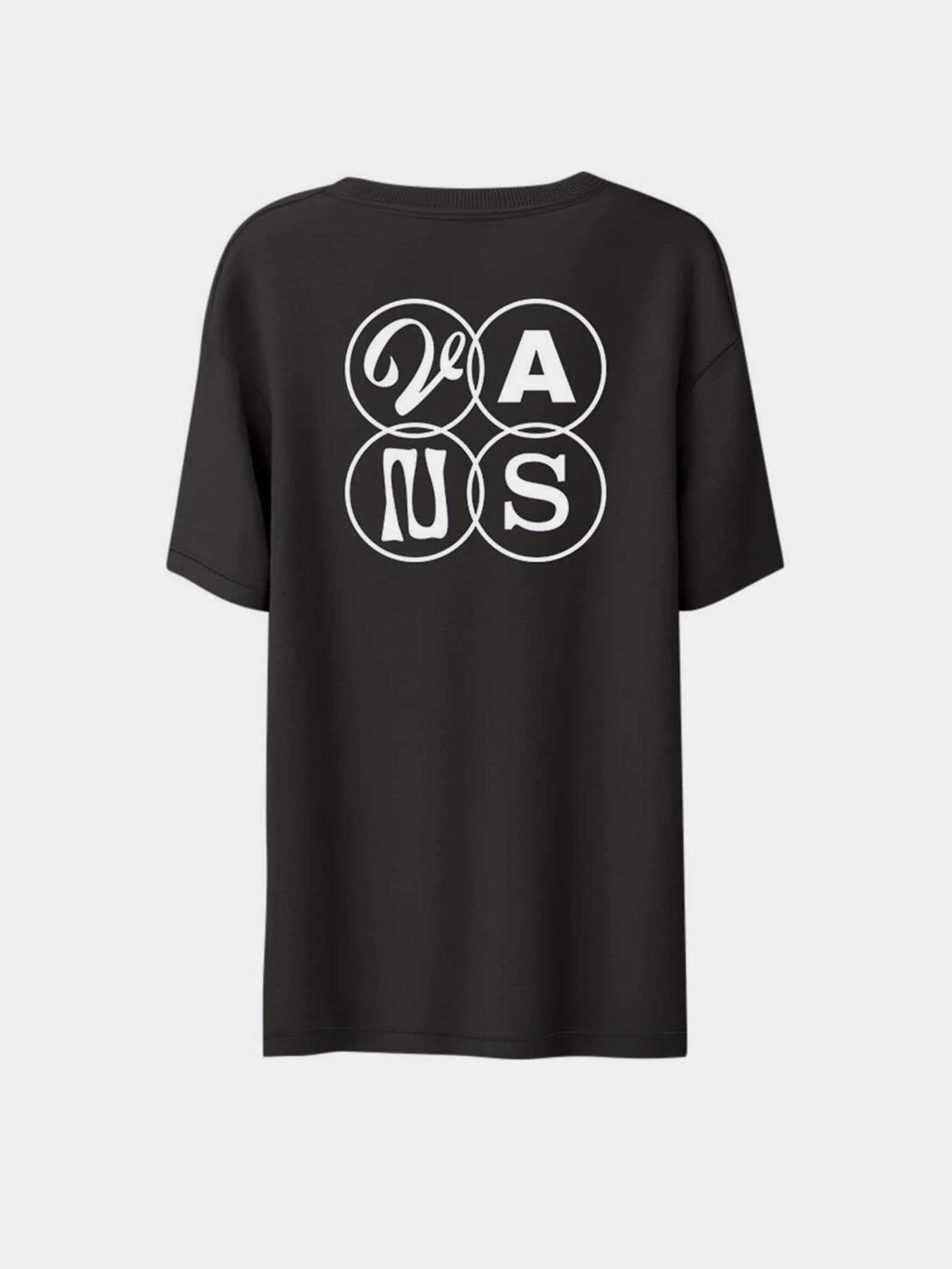 Футболки и поло Vans ELLIPSE OS TEE модель VN000XECBLK1 Фото