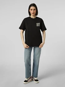 Футболки и поло Vans ELLIPSE OS TEE модель VN000XECBLK1 Фото