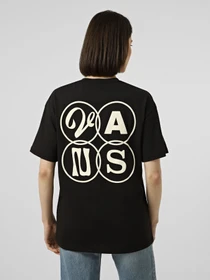 Футболки и поло Vans ELLIPSE OS TEE модель VN000XECBLK1 Фото