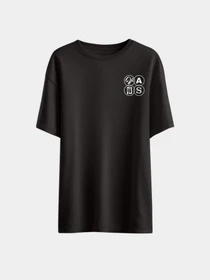 Футболки и поло Vans ELLIPSE OS TEE модель VN000XECBLK1 Фото