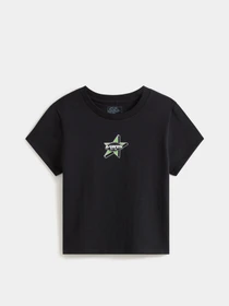 Футболки і поло Vans STARMARKED SS BABY TEE модель VN000SWBBLK1 Фото