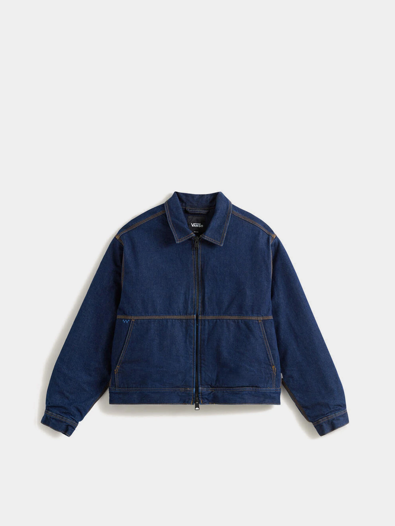 Куртки и дубленки Vans LX DENIM STATION JACKET модель VN000T6EDIN1 Куртки и дубленки Vans LX DENIM STATION JACKET модель VN000T6EDIN1 Фото
