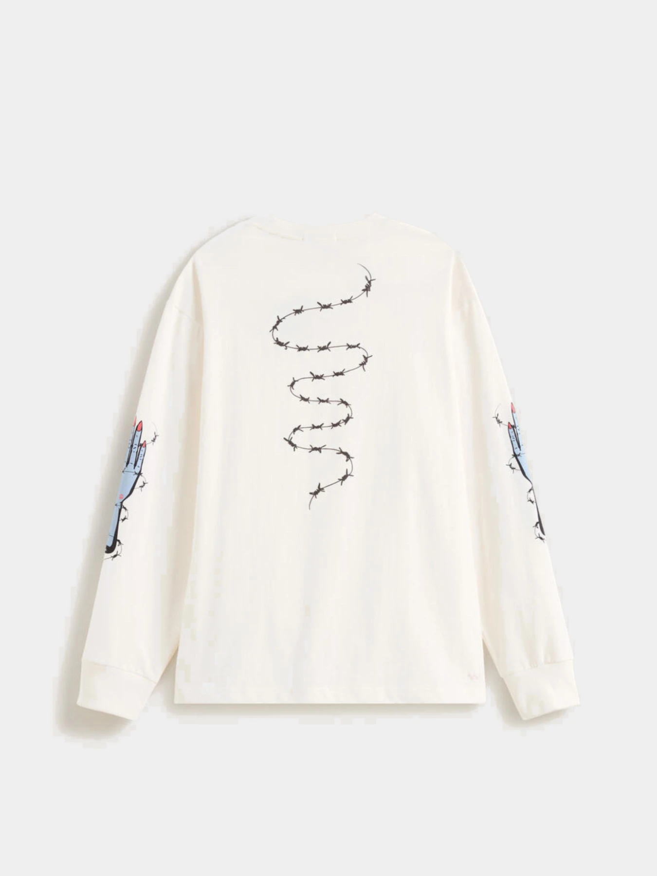 Худи и свитшоты Vans LX DAYANA ZOMBIE HAND LS TEE модель VN000ST1C9F1 Худи и свитшоты Vans LX DAYANA ZOMBIE HAND LS TEE модель VN000ST1C9F1 Фото