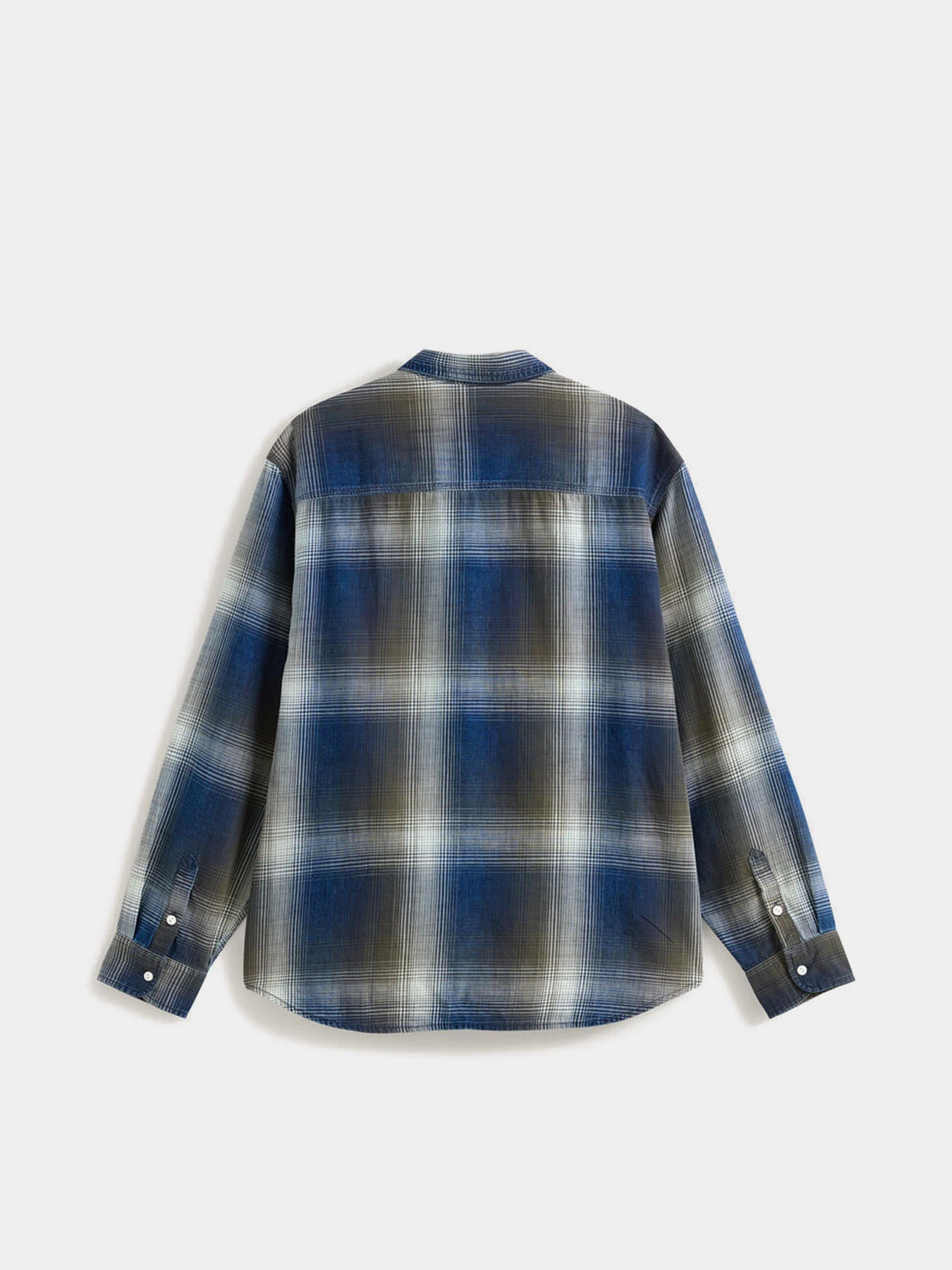 Сорочки Vans LX INDIGO PLAID LS WOVEN модель VN000T6XFR11 Фото