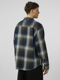 Сорочки Vans LX INDIGO PLAID LS WOVEN модель VN000T6XFR11 Фото