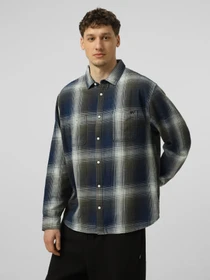 Сорочки Vans LX INDIGO PLAID LS WOVEN модель VN000T6XFR11 Фото
