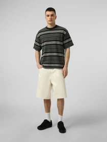 Футболки и поло Vans LX PIQUE STRIPE SS KNIT модель VN000T6BFRJ1 Фото