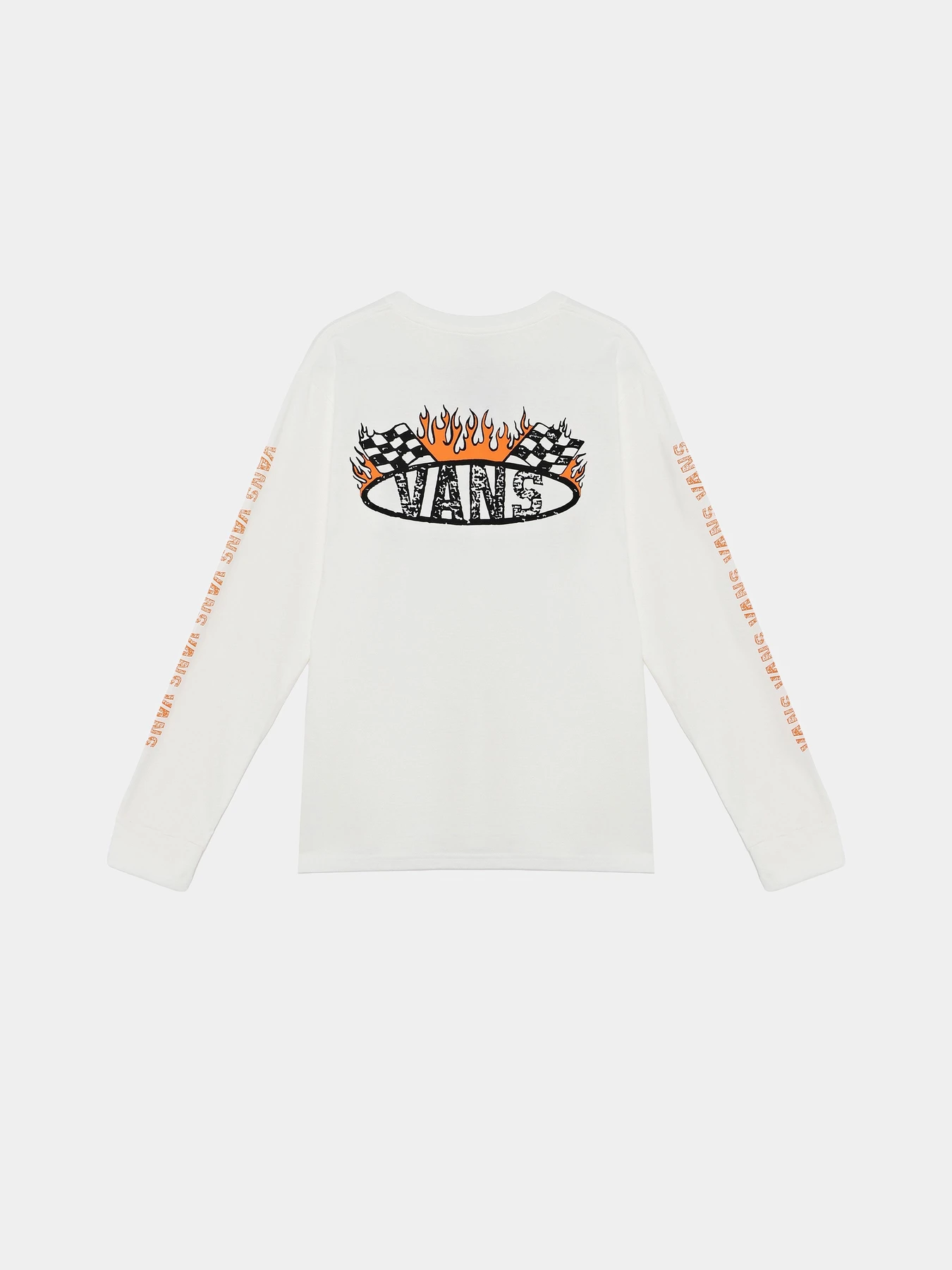 Худи и свитшоты Vans RACING FLAMES LS модель VN000TCTWHT1 Худи и свитшоты Vans RACING FLAMES LS модель VN000TCTWHT1 Фото