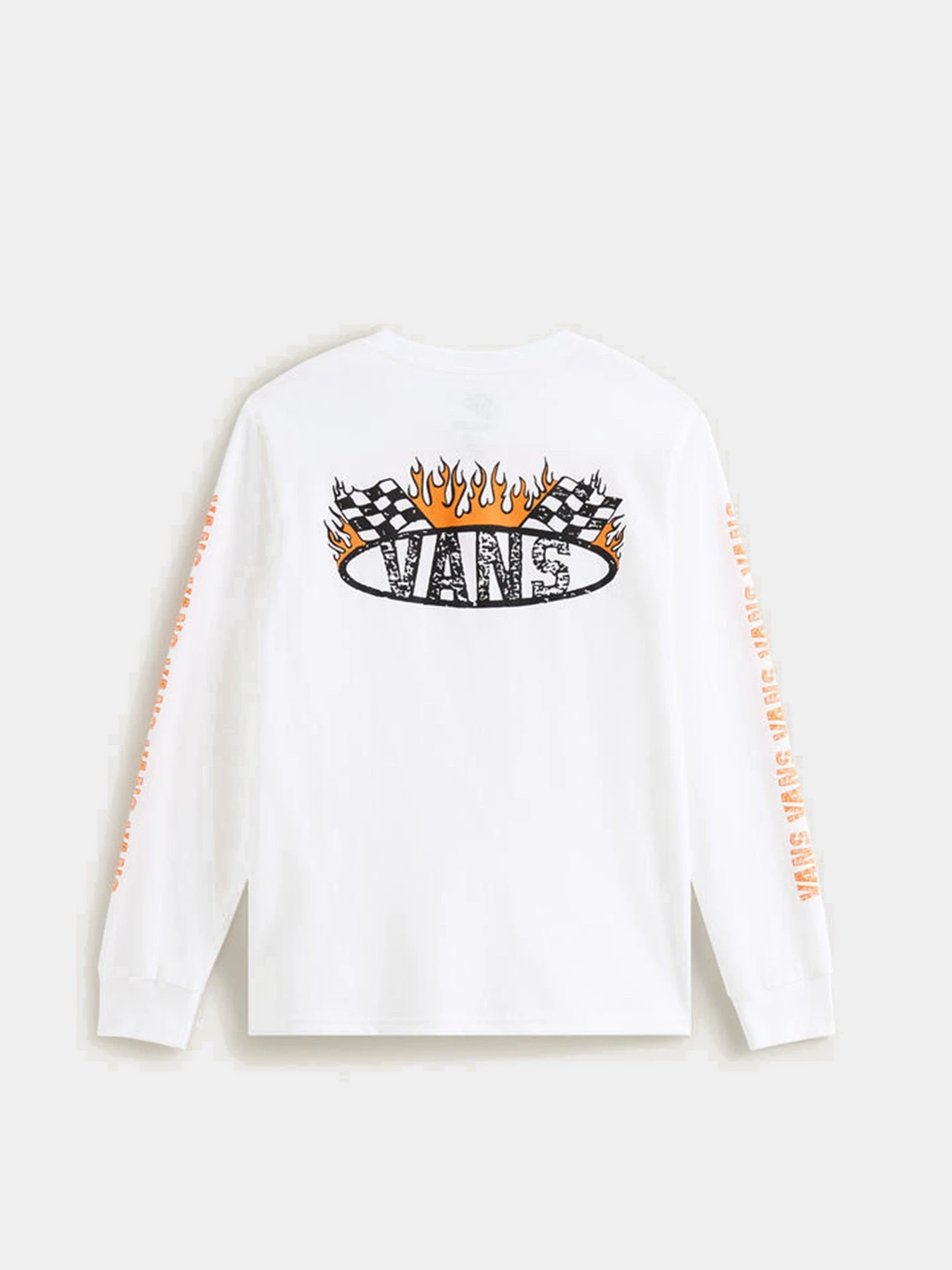 Худи и свитшоты Vans RACING FLAMES LS модель VN000TCTWHT1 Худи и свитшоты Vans RACING FLAMES LS модель VN000TCTWHT1 Фото